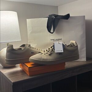 Lacoste Beige Casual Sneakers